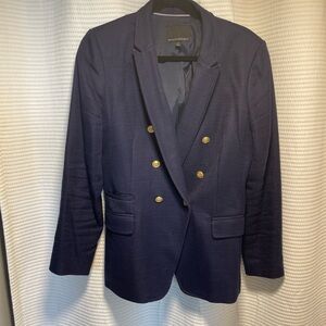 Banana Republic Navy Blazer with Gold Buttons